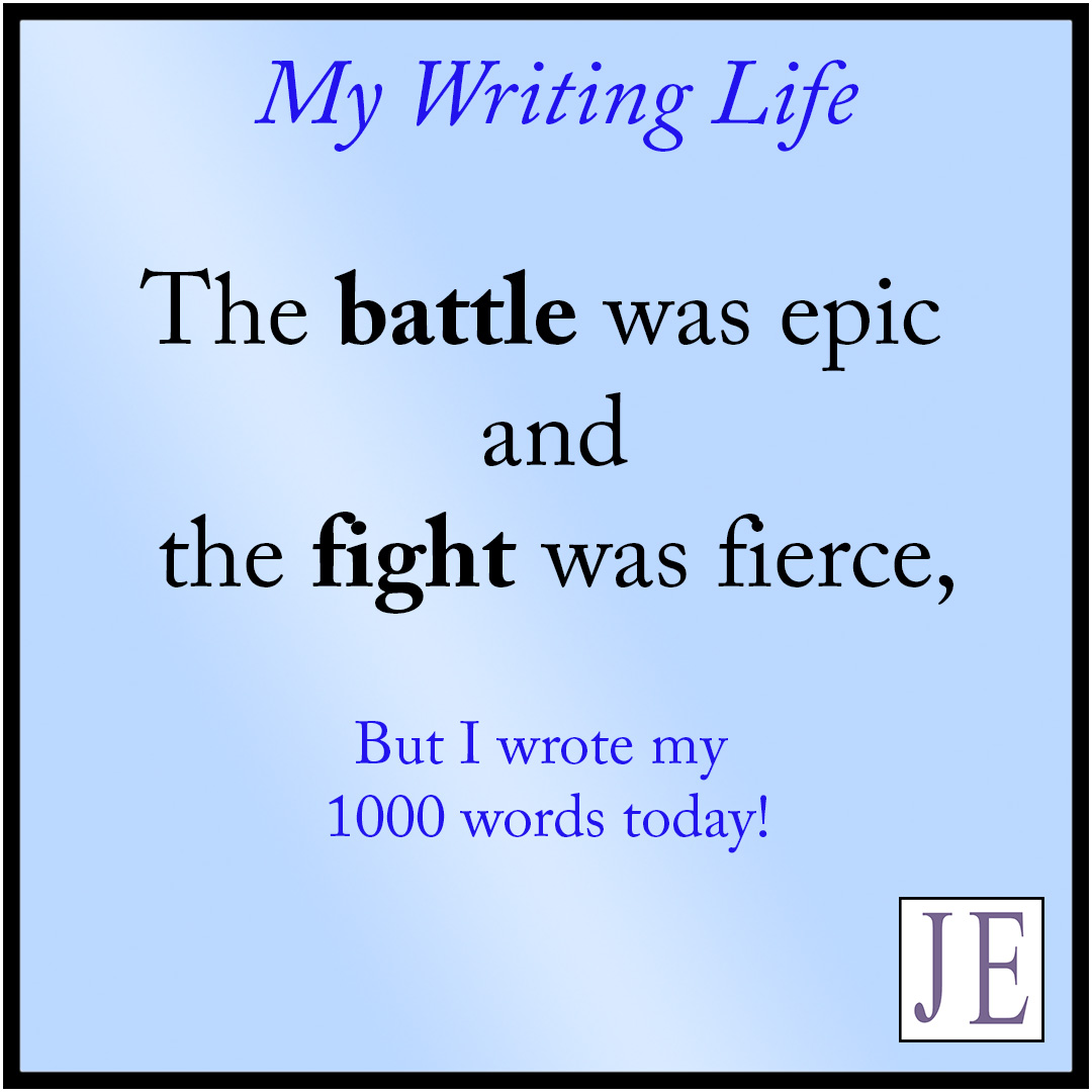 My Writing Life-1000 words