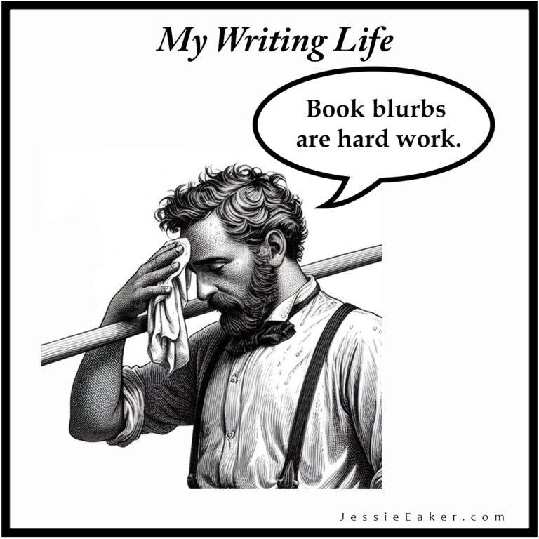 Book Blurbs Are Hard Work