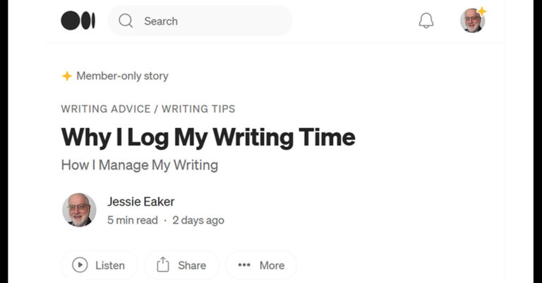 New Article on Medium.com